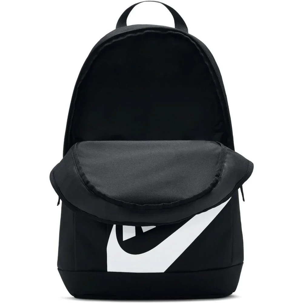 NIKE Unisex Sports Bag Backpack Black/White,